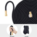 4X Stronger Deluxe Expandable Flexible Garden Hose Water Hose 25, 50,