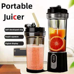 500ml Wireless Portable Juicer,USB Rechargeable Intelligent Juice