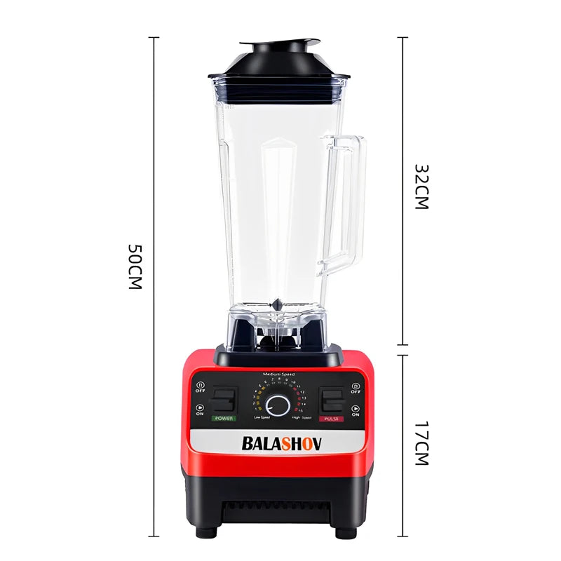 2000W Heavy Duty Commercial Blender Fruit Mixer Juicer Food Processor