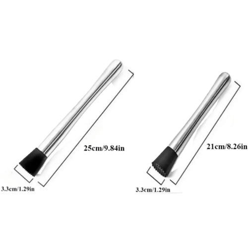 304 Stainless Steel Juice Rammer Ice Crusher Hammer Shaker Cup Beating