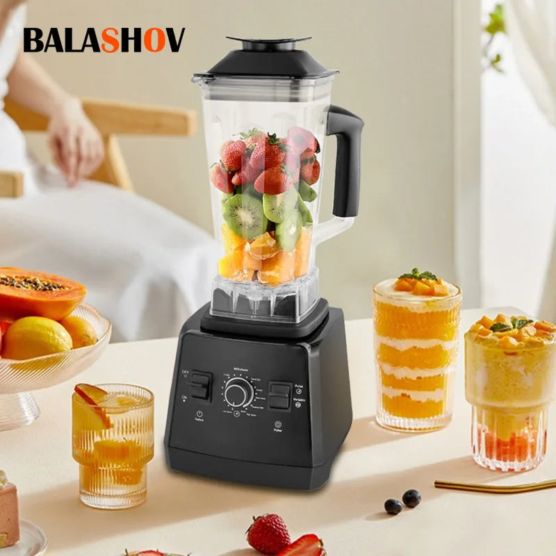 2LAdjustable Speed Grade Mixer Juicer Fruit Food Processor Ice