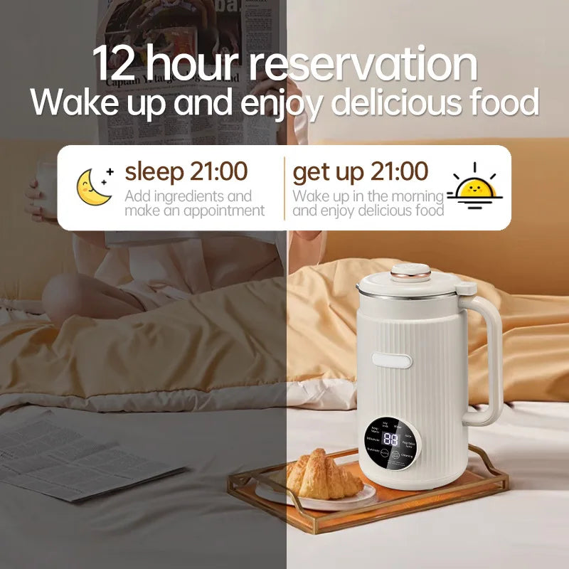 220V/110V Nut Milk Maker 1.2L Multifunctional Electric Soybean Milk