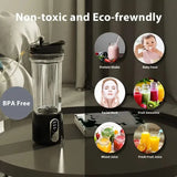500ml Wireless Portable Juicer,USB Rechargeable Intelligent Juice