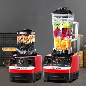 2000W Heavy Duty Commercial Blender Fruit Mixer Juicer Food Processor