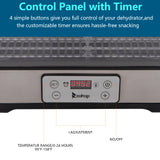 Large Drying Capacity Food Fruit  Dehydrator with 5pcs Movable Trays