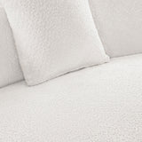 Luxury Modern Style Living Room Upholstery Curved Sofa with Chaise