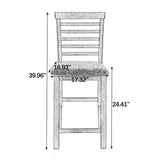 Dining Table, Bar Table and Chairs Set, 5 Piece Dining Table