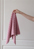 Ultra Soft Absorbent Retro Stripe Bath Towel - 100% Organic Cotton